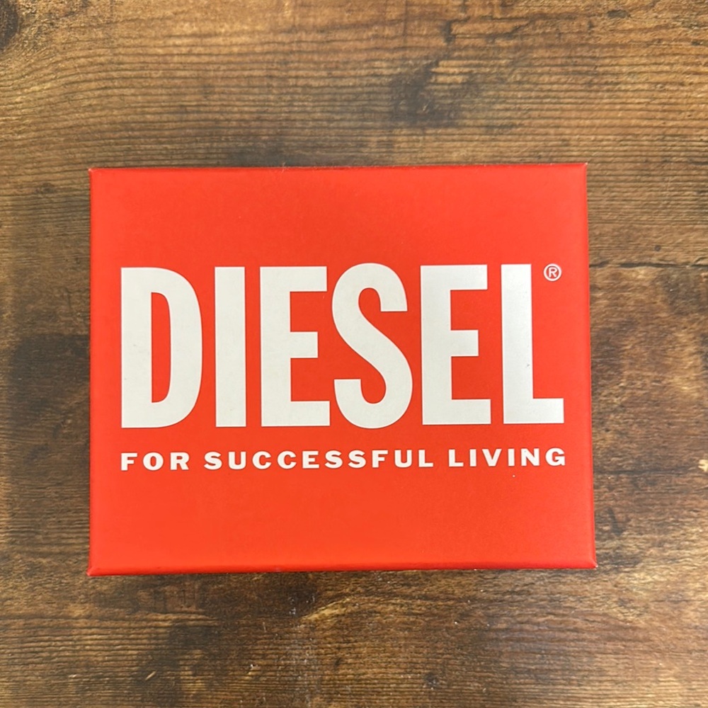 Black Diesel Card Holder